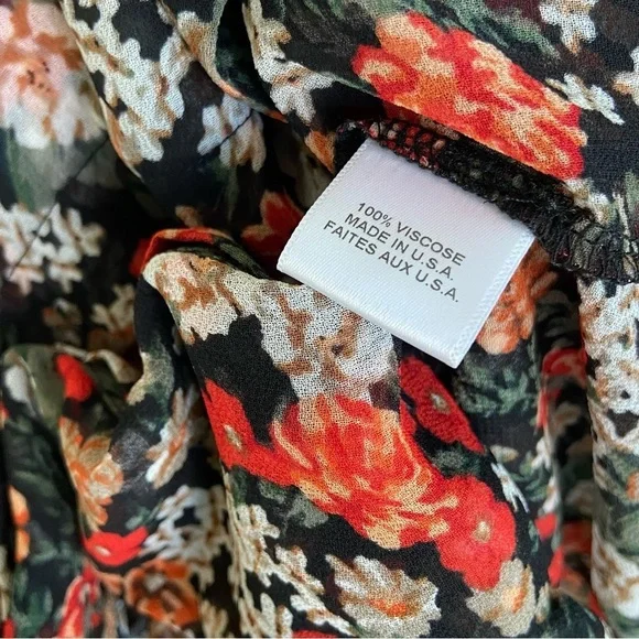 MISA Jacinda Floral Safari Top - Picture 9 of 10